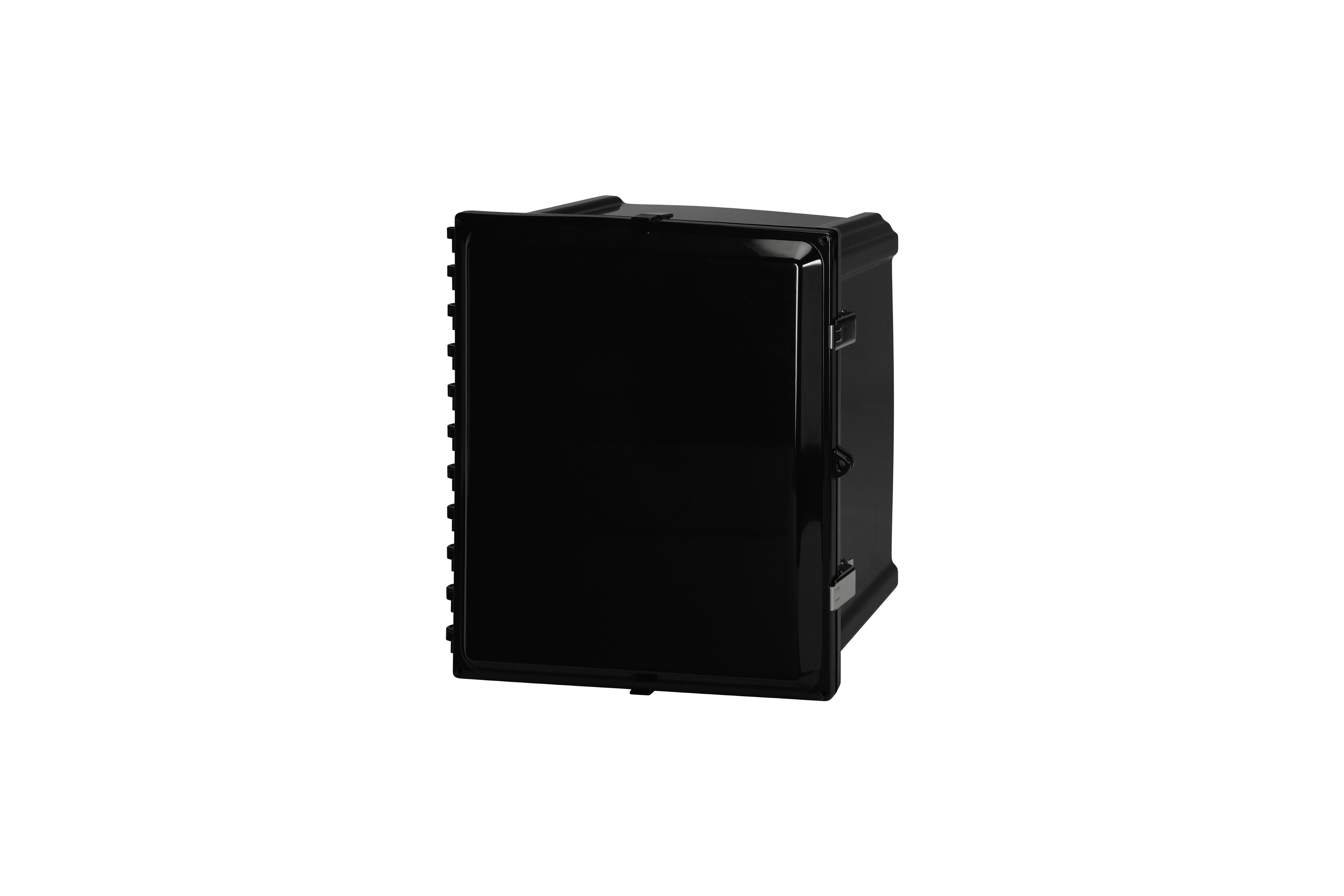 Polycarbonate Enclosure 16 x 14 x 8 Inches Heartland Black with Stainless Steel Latches  by AttaBox®
