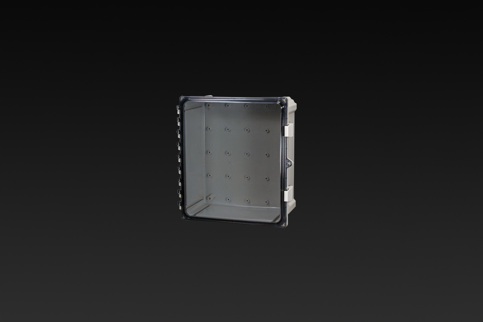 Polycarbonate Enclosure 10 x 10 x 6 Inches Heartland Clear Cover  by AttaBox®