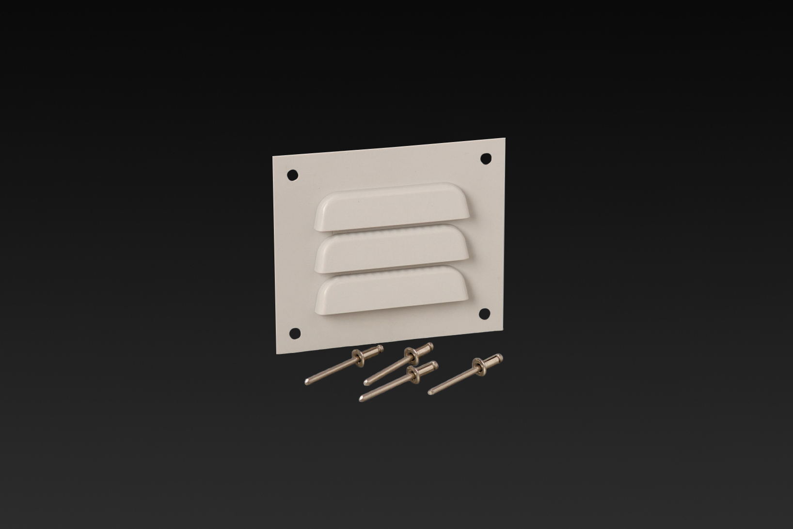 Louver Plate Vent  by AttaBox®